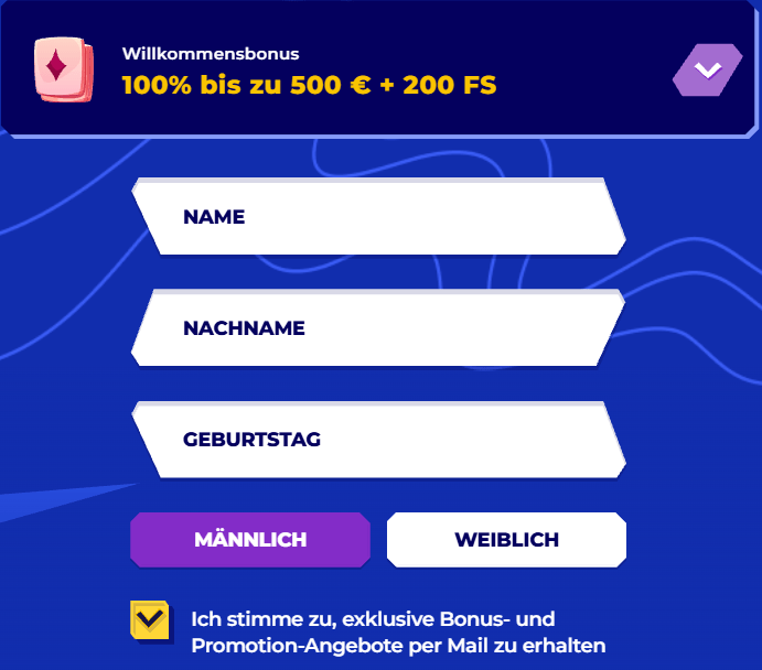 Login form 1